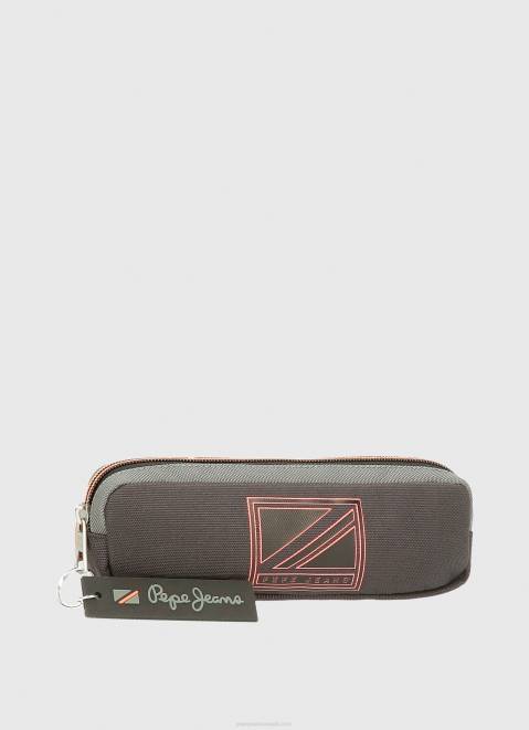 Pepe Jeans Logo Print Holder Boy Dark Grey Z22X1705