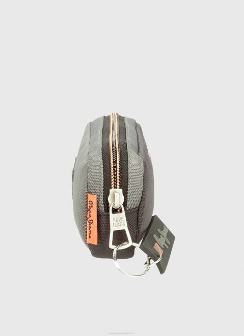Pepe Jeans Logo Print Holder Boy Dark Grey Z22X1705
