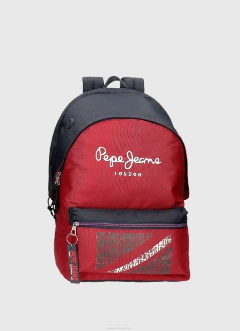 Pepe Jeans Logo Print School Backpack Boy Multi Z22X1711