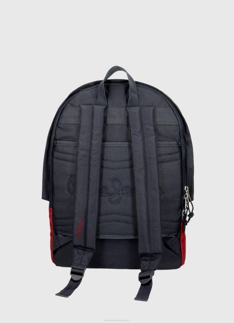 Pepe Jeans Logo Print School Backpack Boy Multi Z22X1711