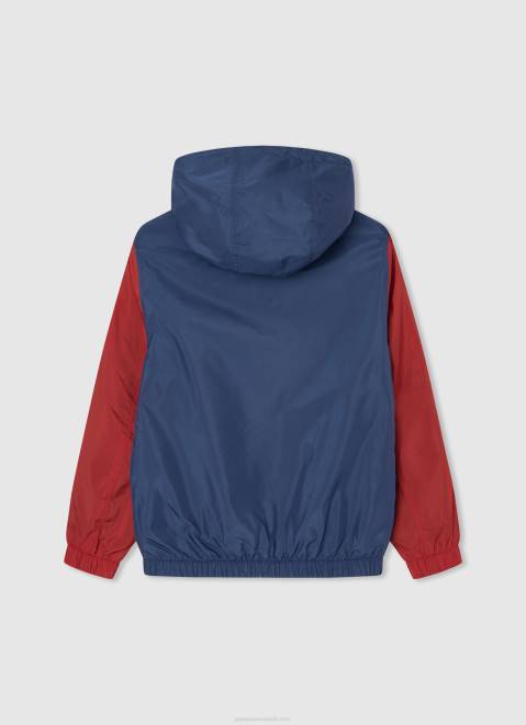 Pepe Jeans Colour Block Windbreaker Jacket Boy Multi Z22X1565