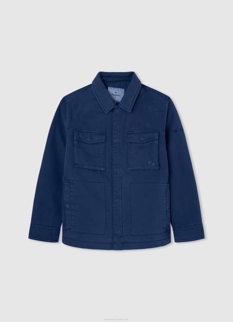 Pepe Jeans Cotton Utility Jacket Boy Jarman Z22X1570