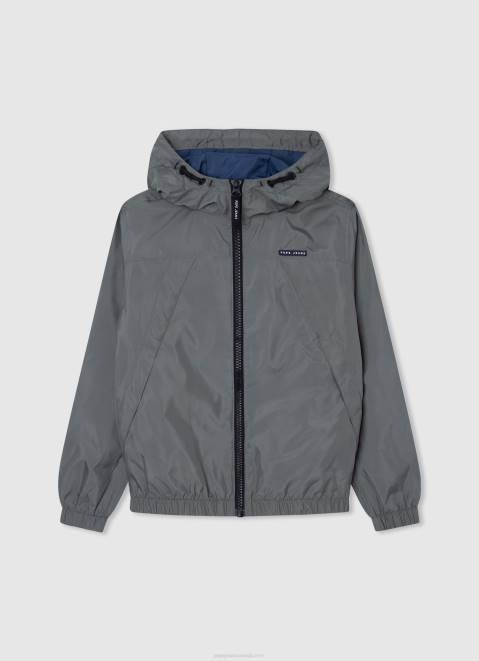 Pepe Jeans Hooded Windbreaker Jacket Boy Casting Z22X1568
