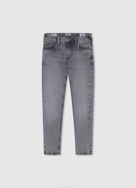 Pepe Jeans Archie Midrise Relaxed Fit Jeans Boy Denim Z22X1574