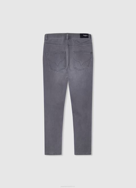 Pepe Jeans Archie Midrise Relaxed Fit Jeans Boy Denim Z22X1575