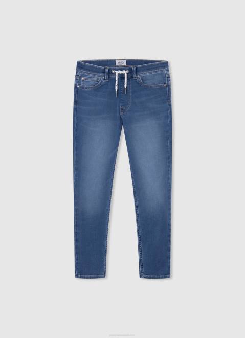 Pepe Jeans Archie Midrise Relaxed Fit Jeans Boy Denim Z22X1575