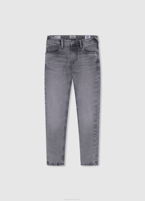 Pepe Jeans Archie Midrise Relaxed Fit Jeans Boy Denim Z22X1575