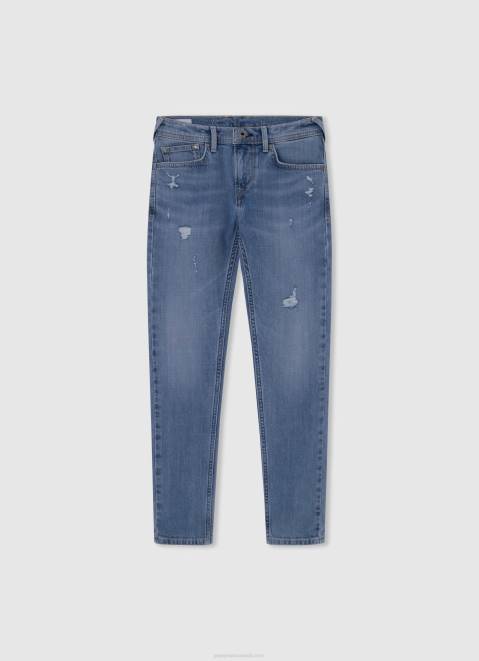 Pepe Jeans Finly Low Rise Skinny Fit Jeans Boy Denim Z22X1579