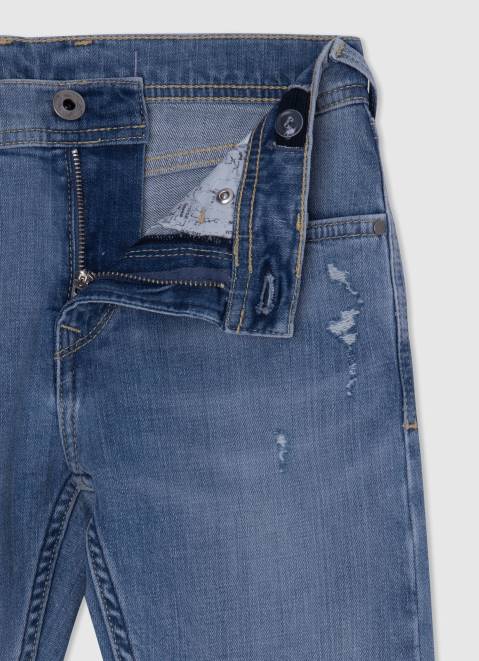 Pepe Jeans Finly Low Rise Skinny Fit Jeans Boy Denim Z22X1579