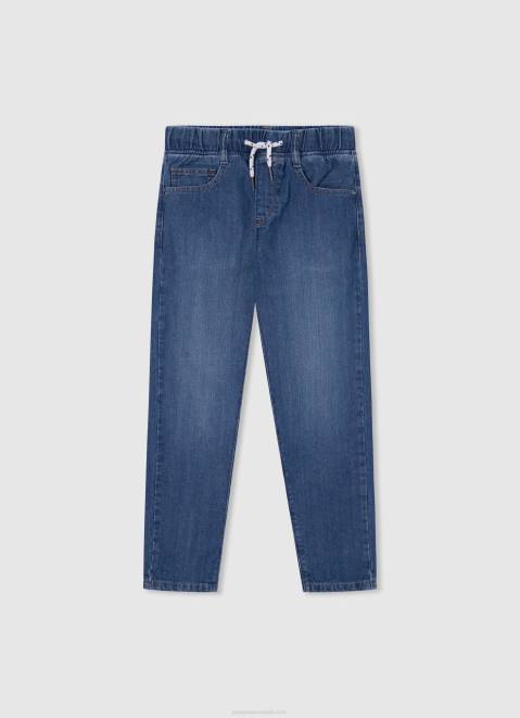 Pepe Jeans Rey Midrise Relaxed Fit Jeans Boy Denim Z22X1580
