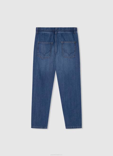Pepe Jeans Rey Midrise Relaxed Fit Jeans Boy Denim Z22X1580