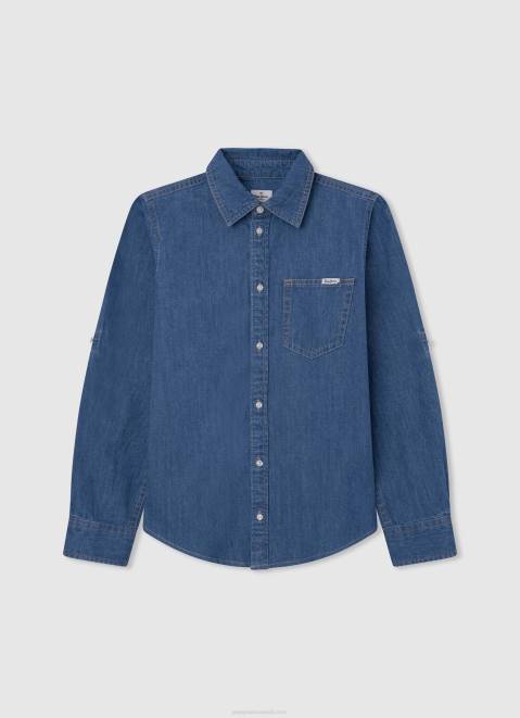 Pepe Jeans Embroidered Logo Pique Polo Shirt Boy Casting Z22X1663