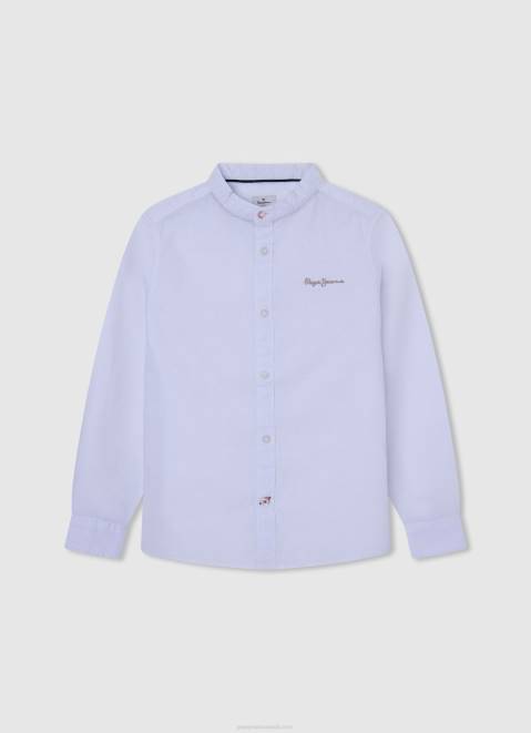 Pepe Jeans Embroidered Logo Pique Polo Shirt Boy Dulwich Z22X1673