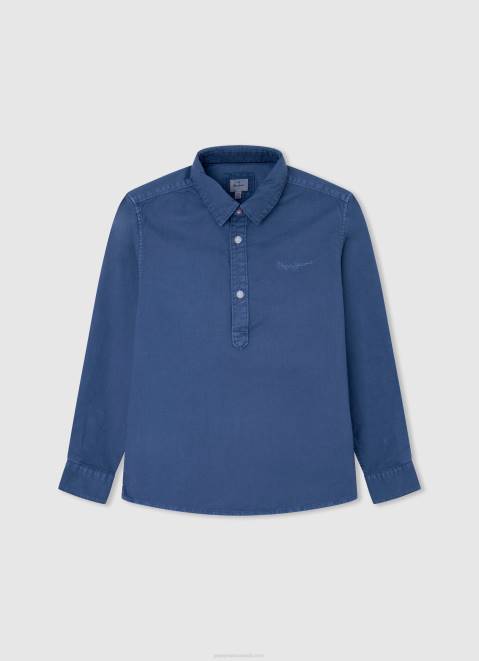 Pepe Jeans Marston Regular Fit Oxford Shirt Boy Ozzy Z22X1664