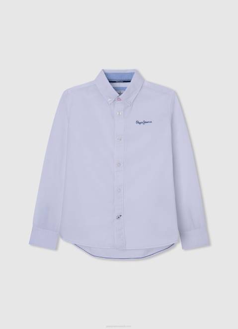 Pepe Jeans Marston Regular Fit Oxford Shirt Boy Ozzy Z22X1664