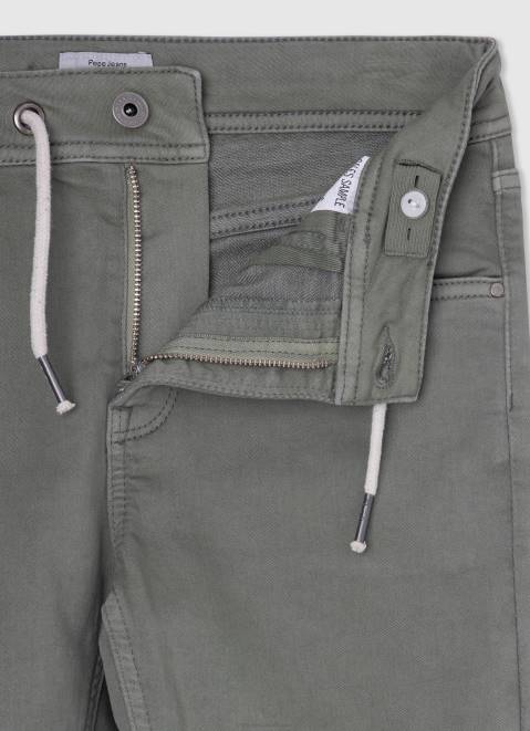 Pepe Jeans 5 Pockets Cotton Bermuda Shorts Boy Casting Z22X1679
