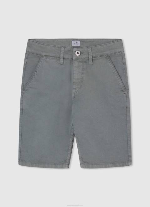 Pepe Jeans Colour Block Sports Shorts Boy Squash Orange Z22X1698