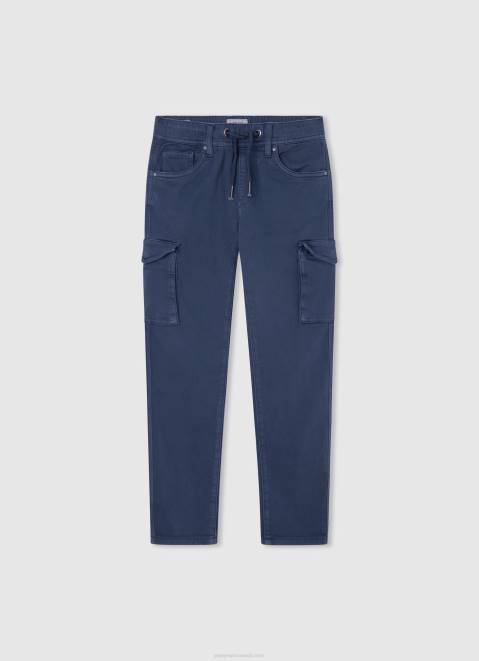 Pepe Jeans Logo Print Jogger Trousers Boy Jarman Z22X1677