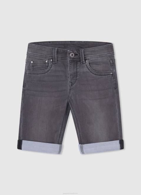 Pepe Jeans Logo Print Sporty Shorts Boy Casting Z22X1688