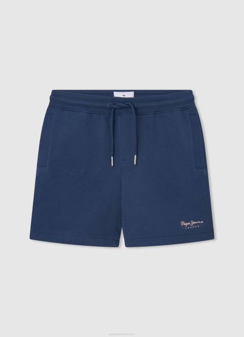 Pepe Jeans Logo Print Sporty Shorts Boy Jarman Z22X1699