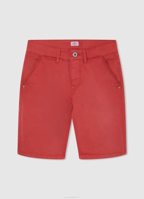 Pepe Jeans Regular Fit Chino Shorts Boy Navy Z22X1695