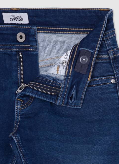 Pepe Jeans Slim Fit Denim Shorts Boy Denim Z22X1684