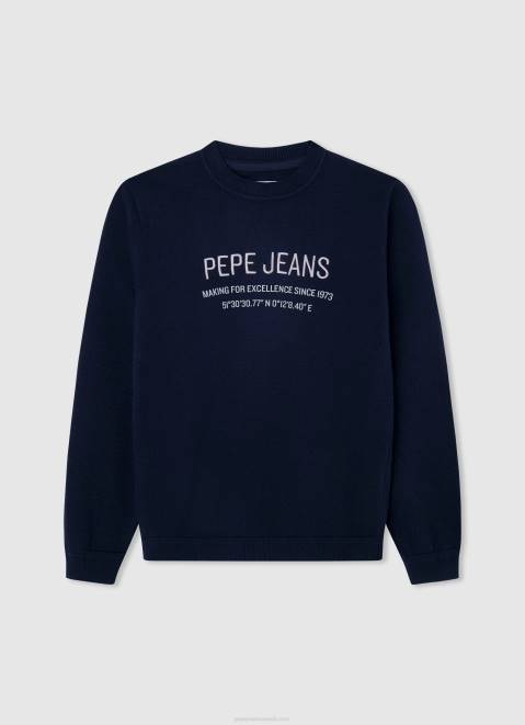 Pepe Jeans Camouflage Printed Jumper Boy Dulwich Z22X1591