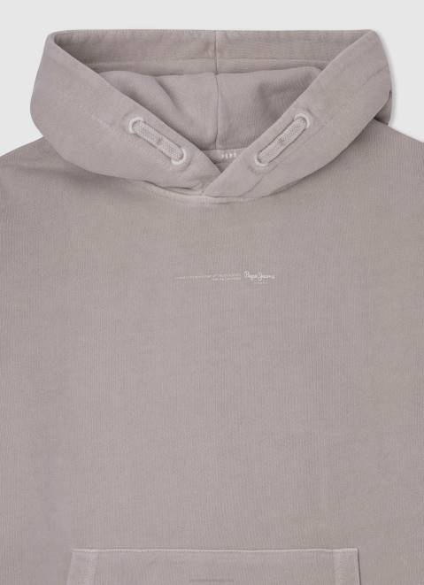 Pepe Jeans Cotton Hooded Jumper Boy Malt Z22X1600