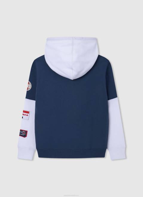 Pepe Jeans Logo Patched Jumper Boy Jarman Z22X1594