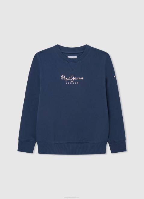 Pepe Jeans Logo Printed Jumper Boy Jarman Z22X1592