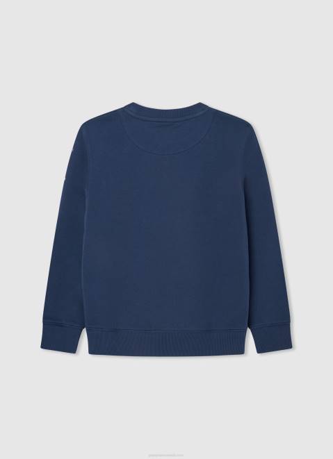 Pepe Jeans Logo Printed Jumper Boy Jarman Z22X1592