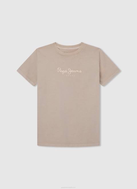 Pepe Jeans Graphic Print T-Shirt Boy Off White Z22X1653