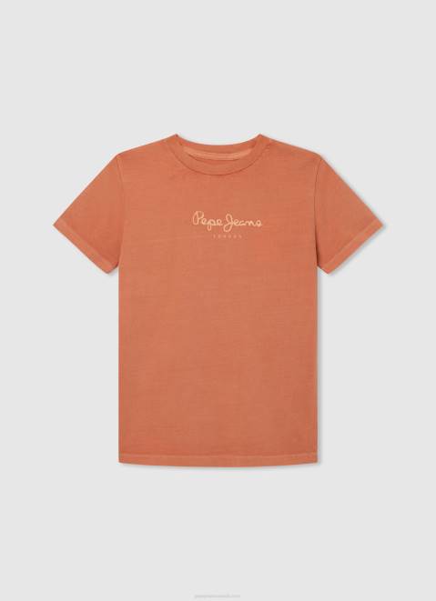 Pepe Jeans Graphic Print T-Shirt Boy Off White Z22X1653