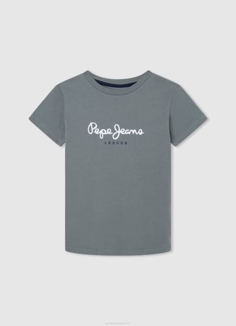 Pepe Jeans Logo Basic T-Shirt Boy Casting Z22X1610