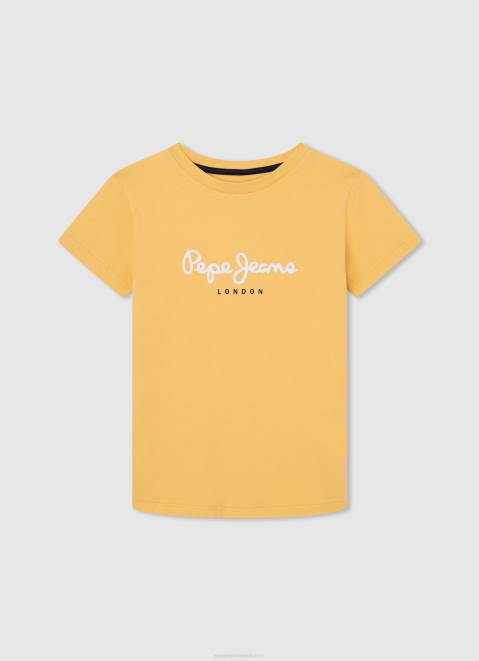 Pepe Jeans Logo Basic T-Shirt Boy Shine Z22X1636