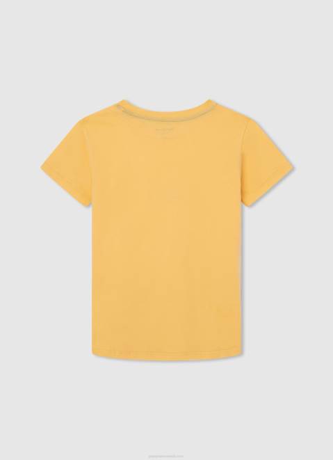 Pepe Jeans Logo Basic T-Shirt Boy Shine Z22X1636