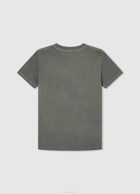 Pepe Jeans Logo Print T-Shirt Boy Casting Z22X1612