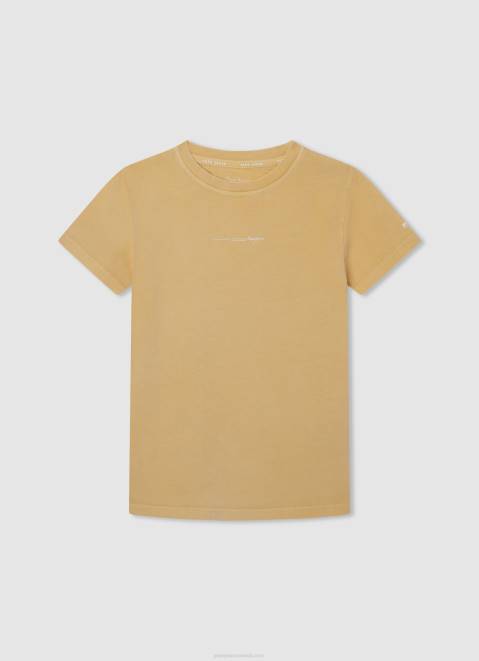Pepe Jeans Logo Print T-Shirt Boy Casting Z22X1612