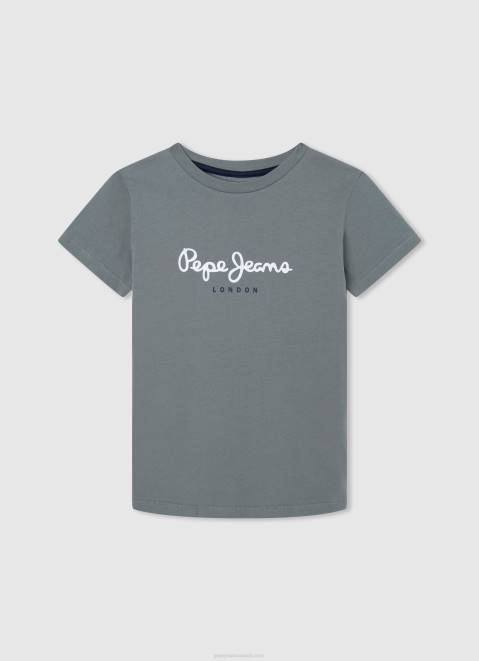 Pepe Jeans Logo Print T-Shirt Boy Casting Z22X1612