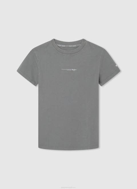 Pepe Jeans Logo Print T-Shirt Boy Casting Z22X1642