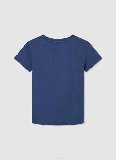 Pepe Jeans Logo Print T-Shirt Boy Jarman Z22X1641