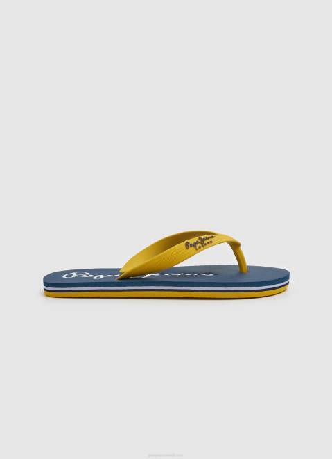 Pepe Jeans Bay Beach Basic Beach Flip Flops Boy Navy Z22X1557