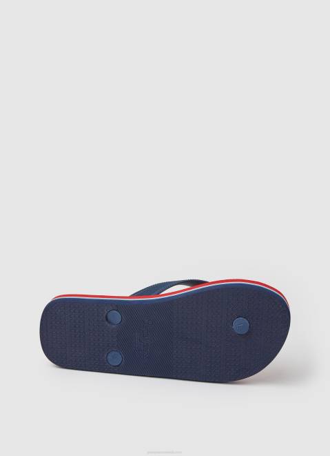 Pepe Jeans Bay Beach Basic Beach Flip Flops Boy Red Z22X1556