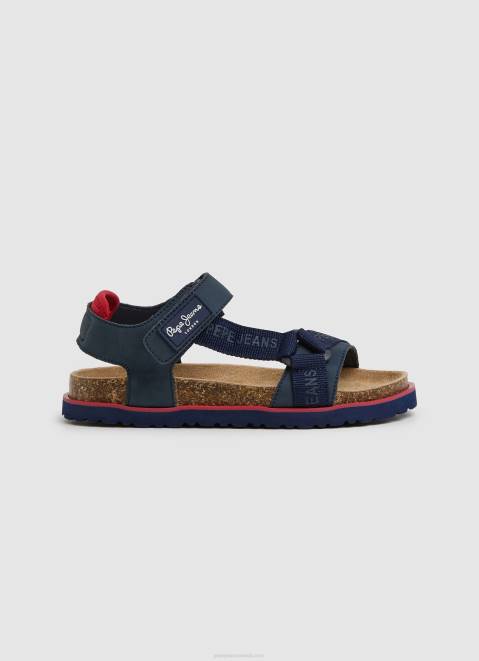 Pepe Jeans Berlin Monday Anatomical Sandals Boy Navy Z22X1550