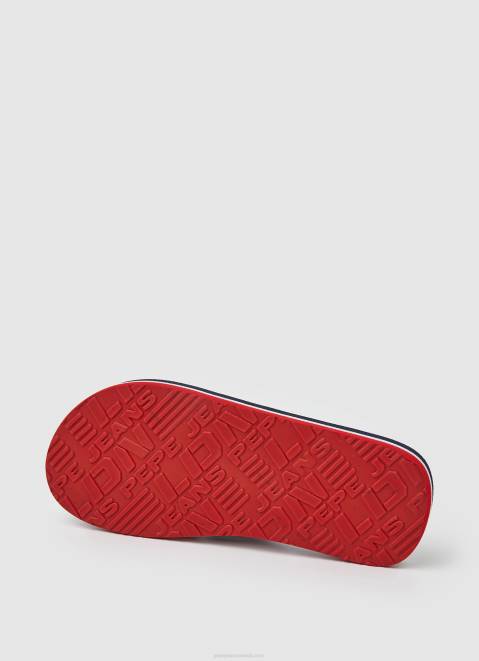 Pepe Jeans Off Beach Beach Flip Flops Boy Navy Z22X1555