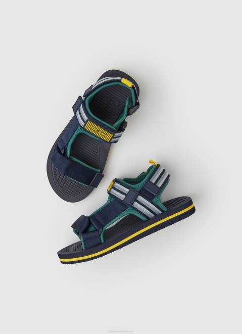 Pepe Jeans Pool Combi Trek Sandals Boy Ivy Z22X1553