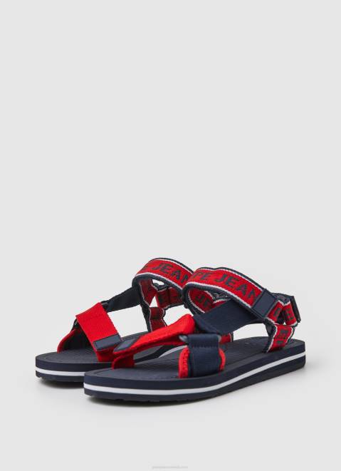Pepe Jeans Pool Tape Trek Sandals Boy Navy Z22X1554