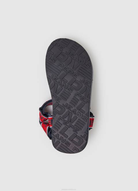 Pepe Jeans Pool Tape Trek Sandals Boy Navy Z22X1554