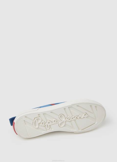 Pepe Jeans Allen Flag Vulcanized Sneakers Boy Indigo Z22X1561