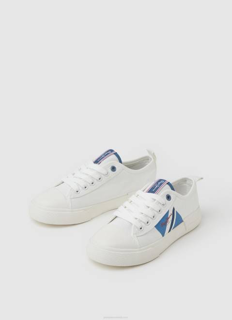 Pepe Jeans Allen Flag Vulcanized Sneakers Boy White Z22X1562